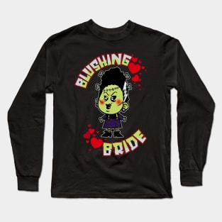 Blushing Goth Bride Long Sleeve T-Shirt